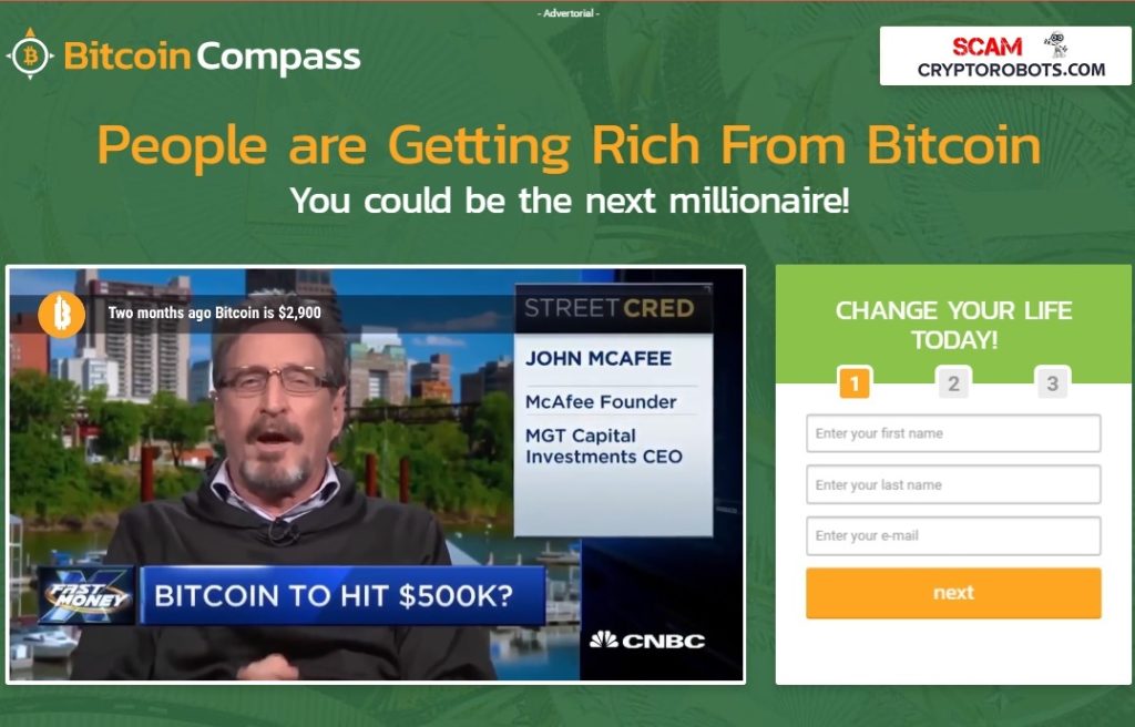 bitcoin compass app