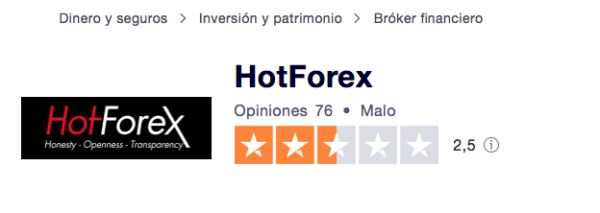 HotForex Trustpilot